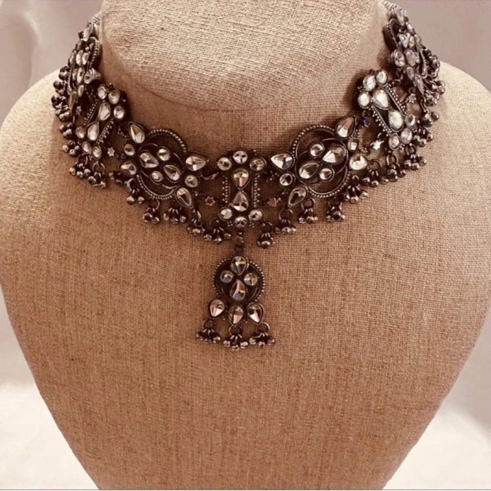 Kundan Silver Necklace